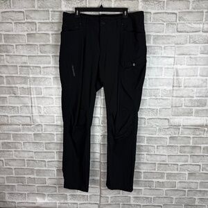 Truewerk T1 Werk Solid Black Tactical Performance Stretch Cargo Pants 36 x 32